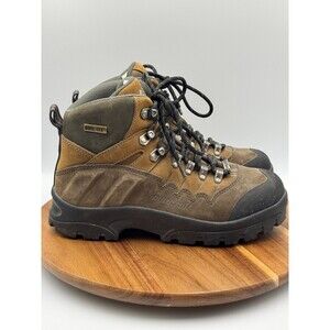 MONTRAIL Hiking Gentorw Women's Boots Gore-Tex Leather Brown Shoes Size 8.5 WIDE